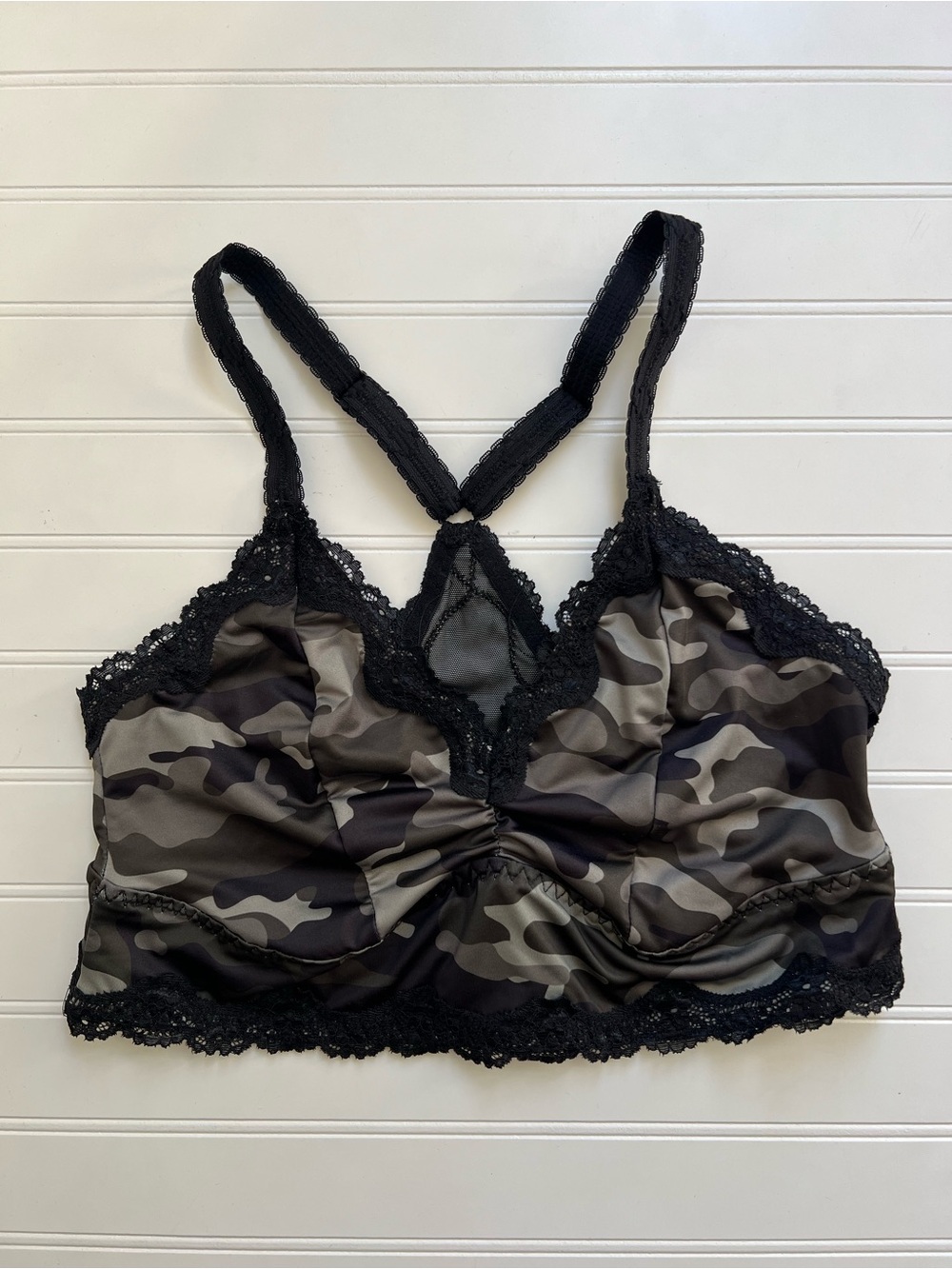 Torrid Curve Camo Lace Bralette Size 00